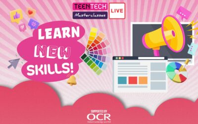 Level Up This Easter and Learn New Skills With Our TeenTech Masterclasses Live, Supported by OCR!