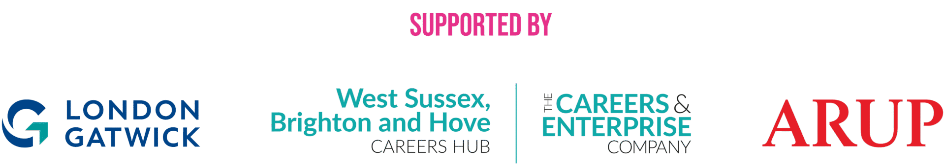 Sussex 2025 Primary Sponsor Logos Combined TeenTech Sussex 2025 Supporters